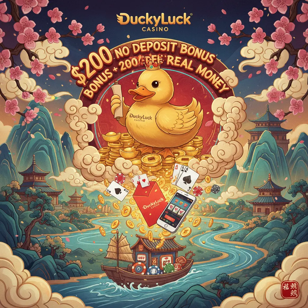 $200 no deposit bonus 200 free spins real money - DuckyLuck