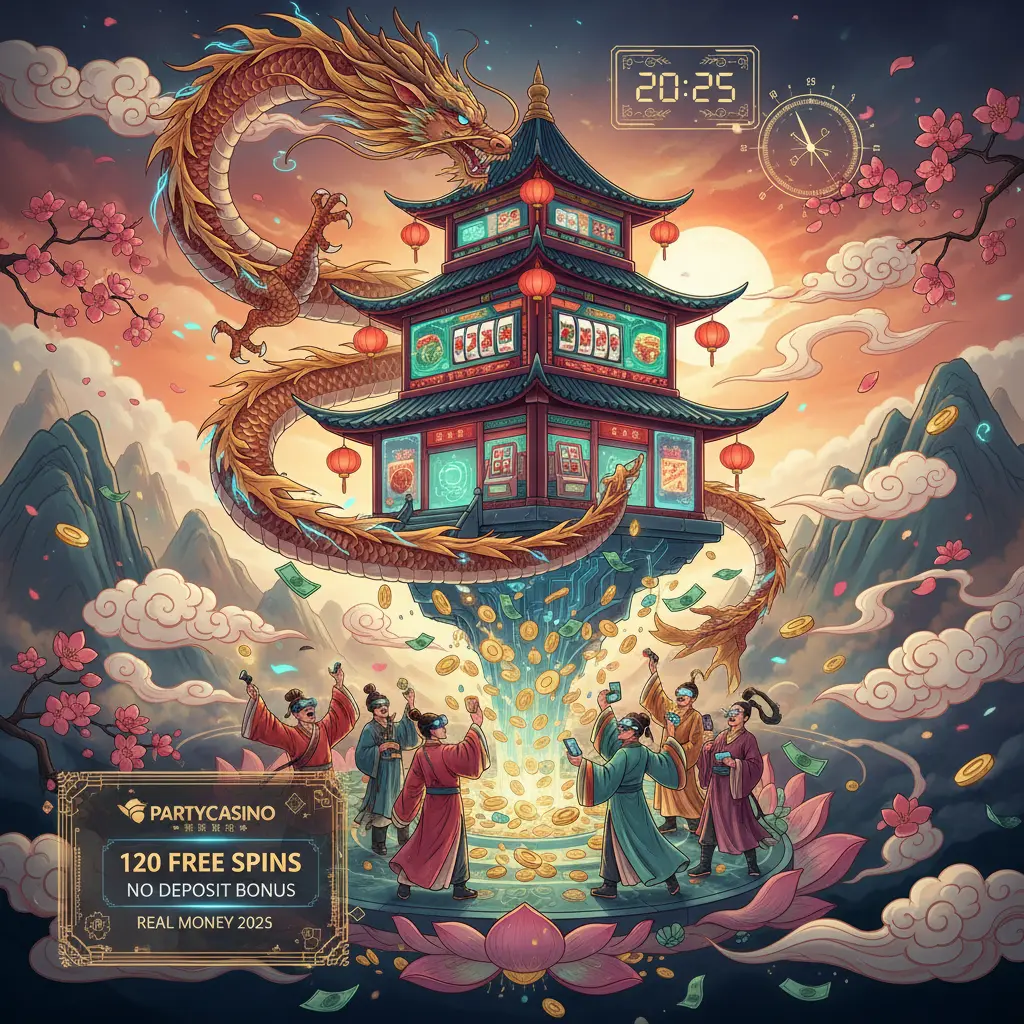 120 free spins for real money 2025 No Deposit Bonus - PartyCasino
