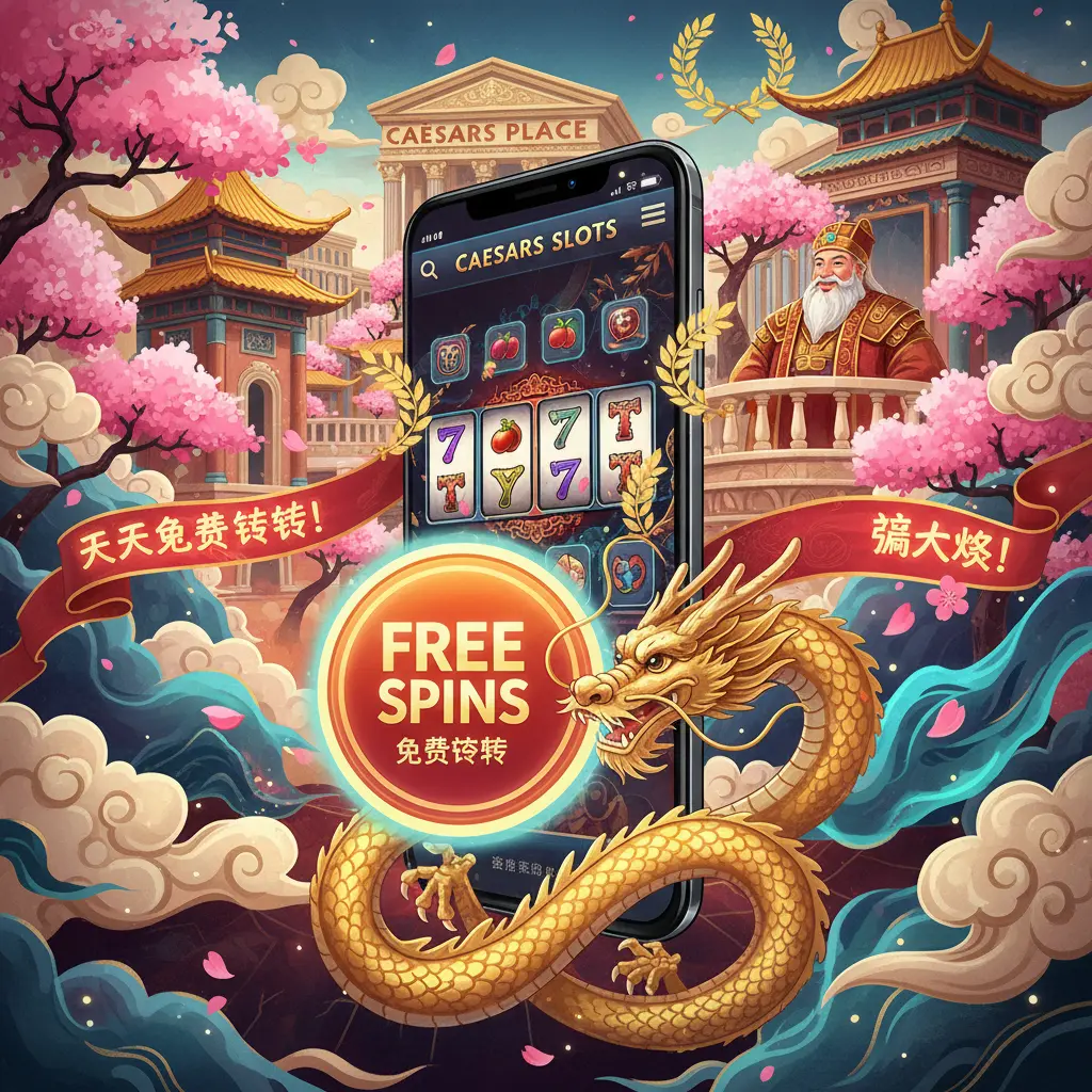 What casino app gives you free spins? - Caesars
