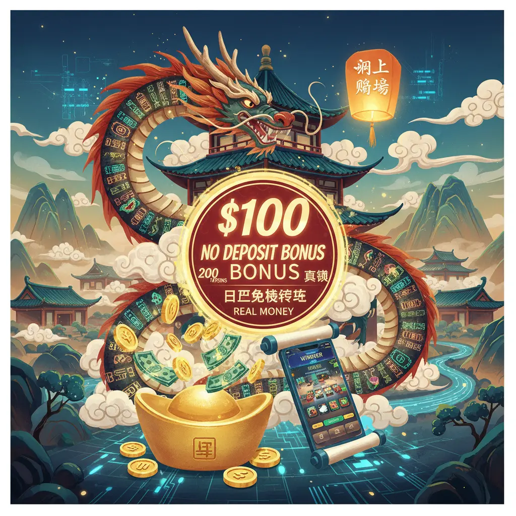 $100 no deposit bonus 200 free spins real money - Online